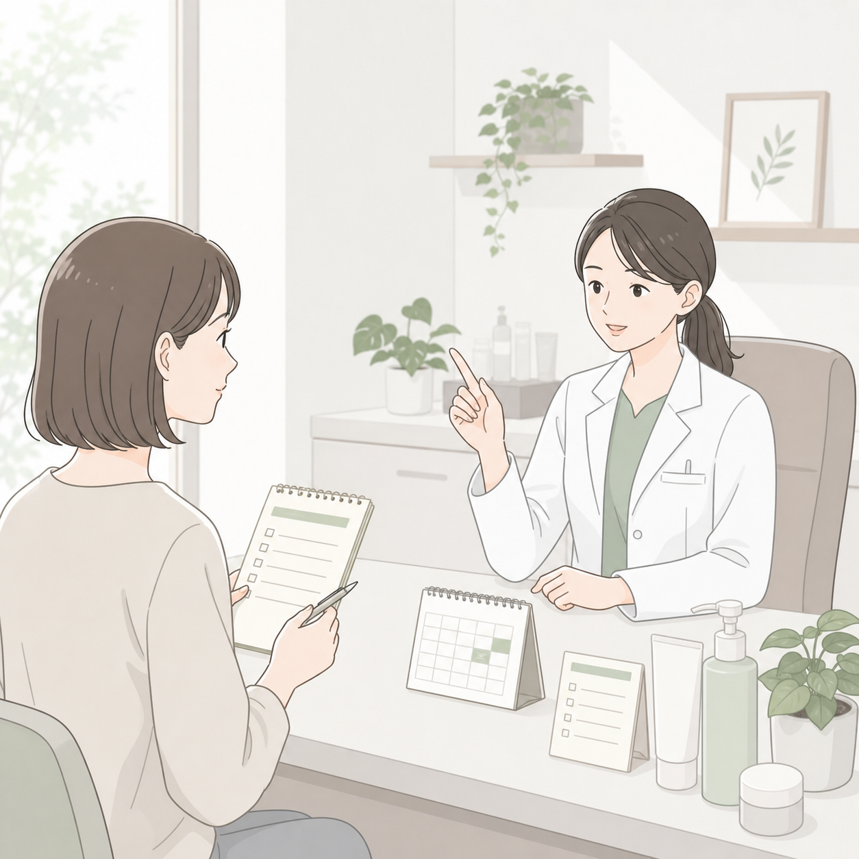 肌荒れとニキビの違いは？見分け方の目安と受診タイミング