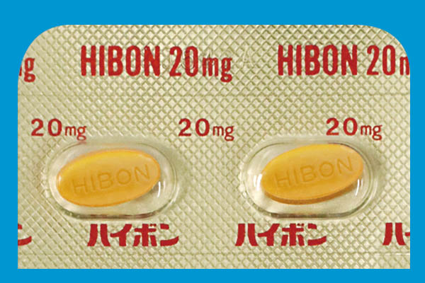 ハイボン錠20mgのPTP製剤写真