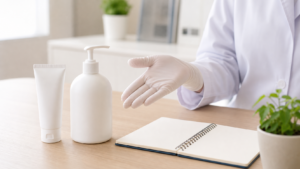 外用薬と保湿剤はどちらを先に塗る？処方別の考え方と確認ポイント