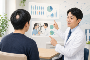 円形脱毛症と緑内障は関係する？約5万8千人研究