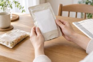 食物アレルギーの食品表示｜同じ商品も毎回確認